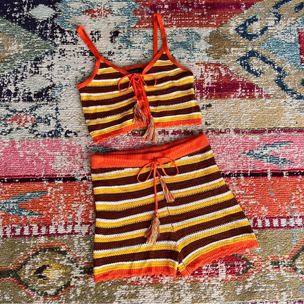 Almost Famous 2-pc Crochet Set